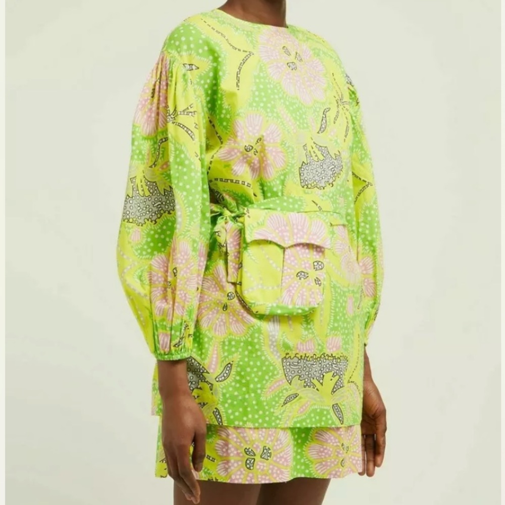 RHODE Resort Marli Botantical Print Dress Set